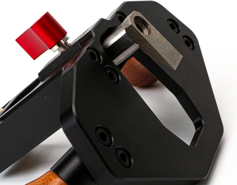 KH866 Router Plane Handheld Woodworking Tool, Quick Adjust with Depth Stop for Tuning Joinery Cutting Dados Grooves Mortise, Mini Bench Planer Flat Bottom Edged, Portable DIY Woodcraft for Surface Smoothing - Image 5